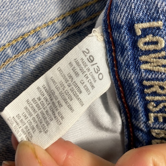 American Eagle Outfitters Men's Light Blue Wash Low Rise Bootcut Jeans 29/30 - Picture 9 of 10